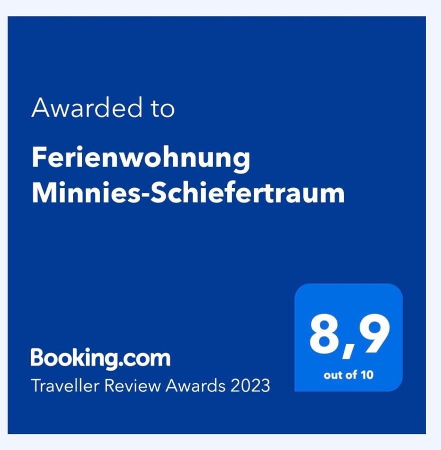 Ferienwohnung Minnies-Schiefertraum Brauneberg Exteriér fotografie